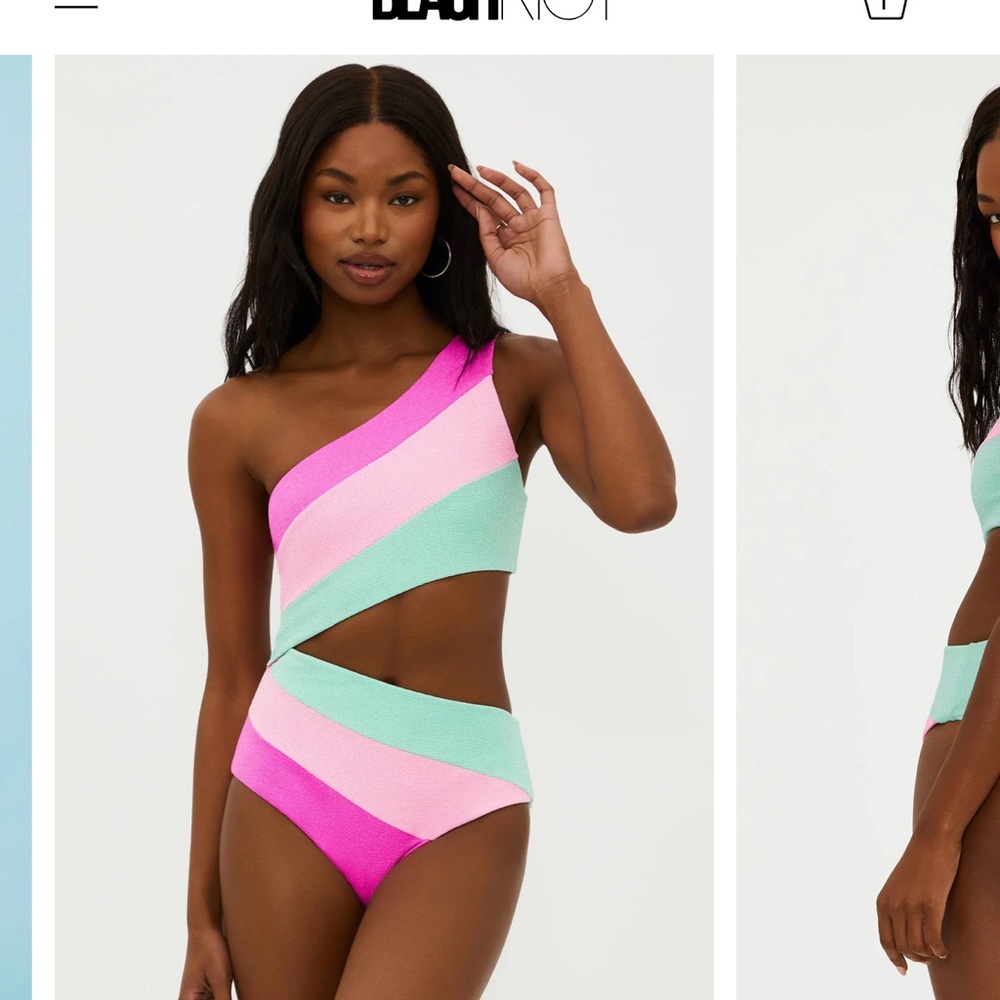 Beach Riot One-Shoulder Swimsuit